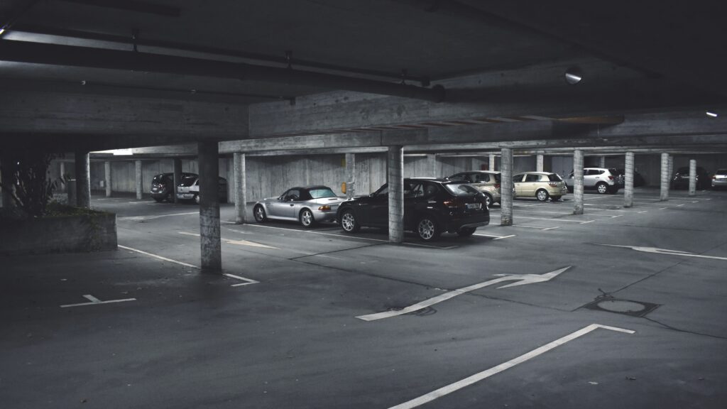 Image of a parking garage