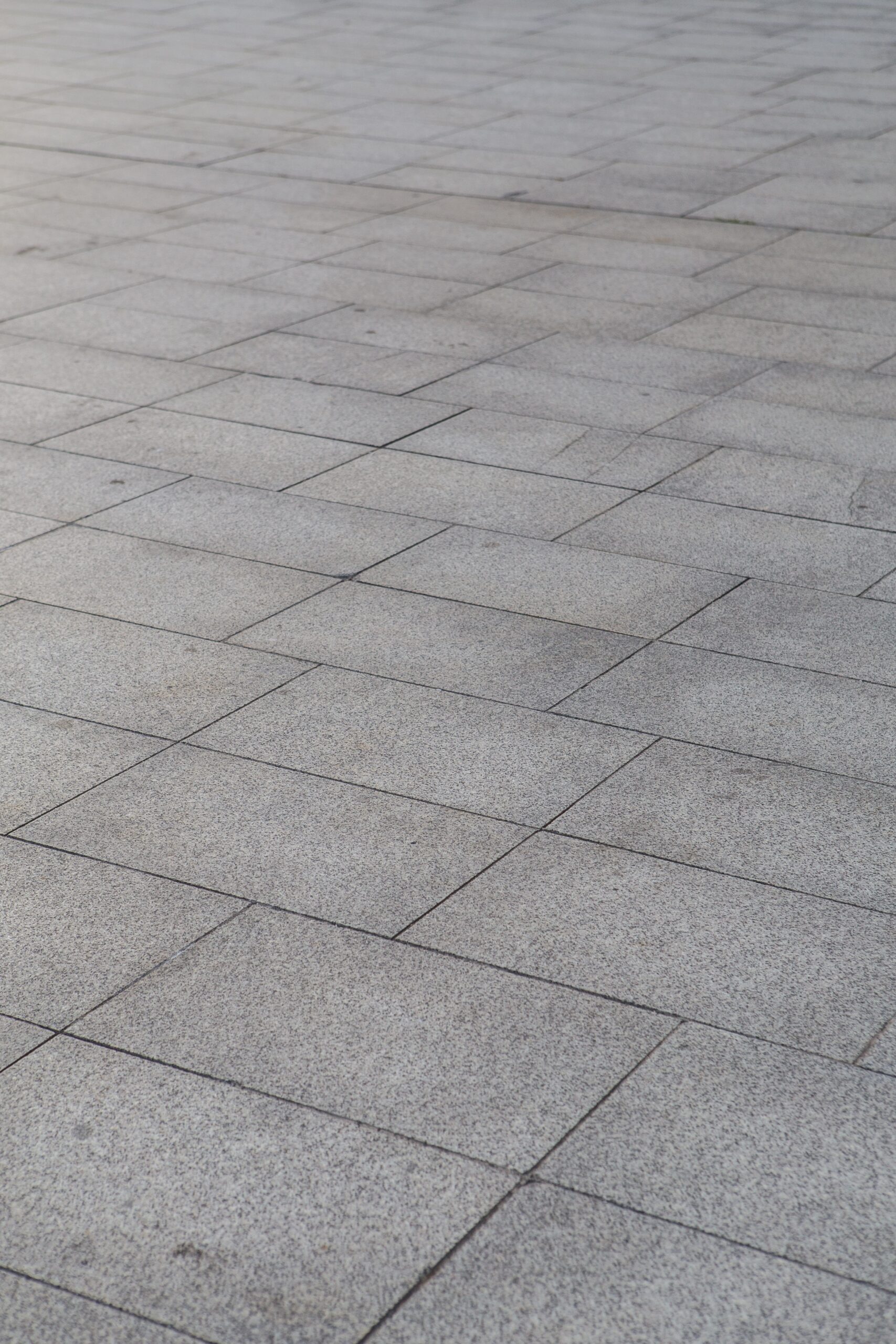 Photograph of a sidewalk ready to be cleaned