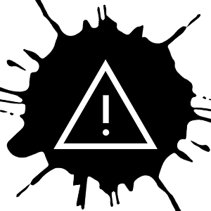 icon of a danger sign