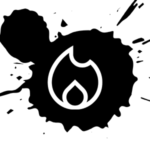 icon of a fire hazard