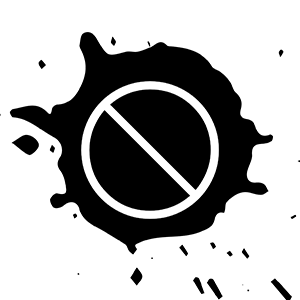 icon of a none sign